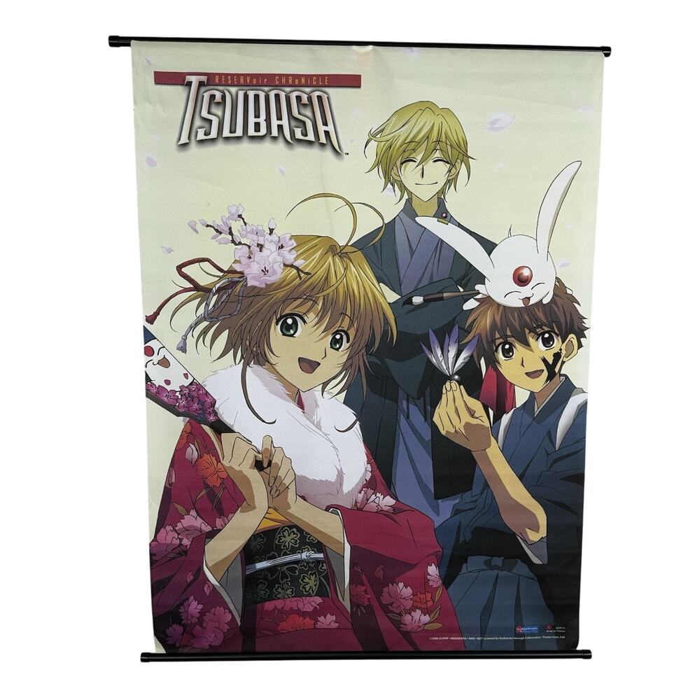 Tsubasa Reservoir Chronicle Licensed Wall Scroll‎ Poster 31x42 Funimation 2006